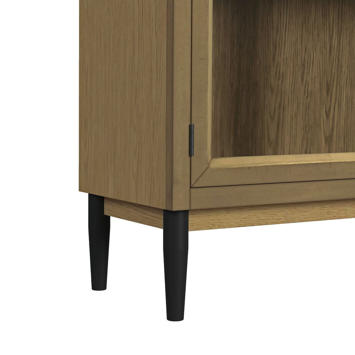 Orion Bookcase in Oak by Elements International, view 9