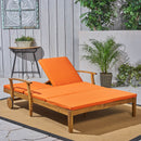 Etherealize - Outdoor Adjustable Double Chaise Lounge With Water Resistant Cushions
