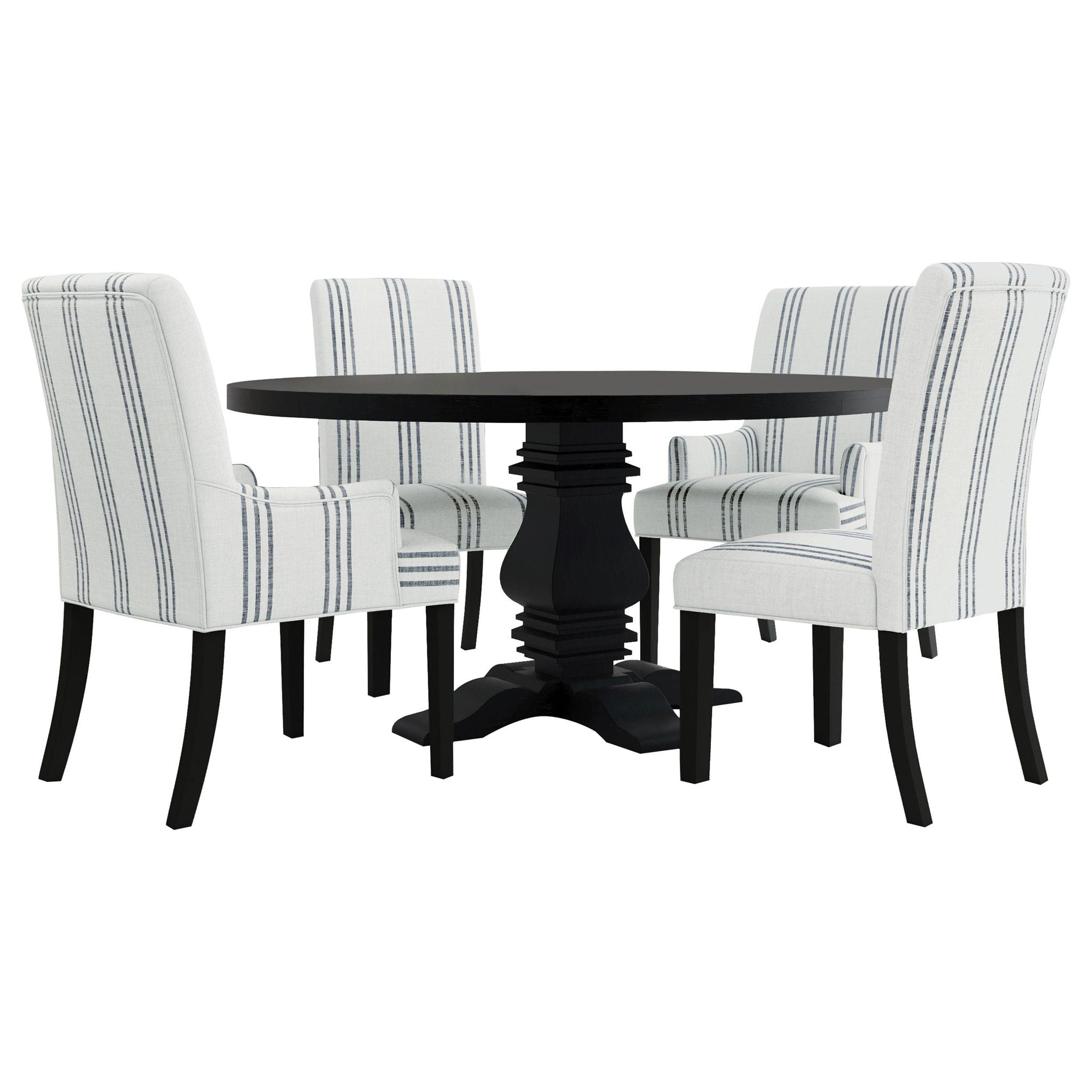 Herran Upholstered Dining Side Chair Beige (Set of 2) - Atlantic Fine Furniture Melbourne FL