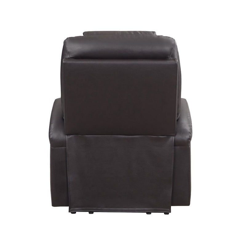 Seat Construction: Pocket Coil Tight Seat & Back Cushion Power Lift 2 Cup Holders Included Cushion Thickness: 6"