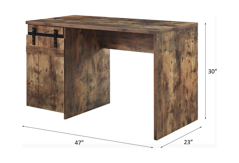 Bellarose - Writing Desk - Rustic Oak