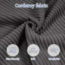 L Shaped Sectional Sofa, Full Compression 3 Seater Cloud Couch With Chaise