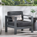 Cape Coral - Club Chair - Dark Gray