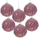 Decorative Hanging Ball Christmas Tree Ornaments For Holiday Party Decorations (Set of 6)