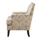 Colton - Track Arm Club Chair With Nailhead Trim