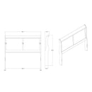 Charlston - 5 Piece Bedroom Set With LED Headboard