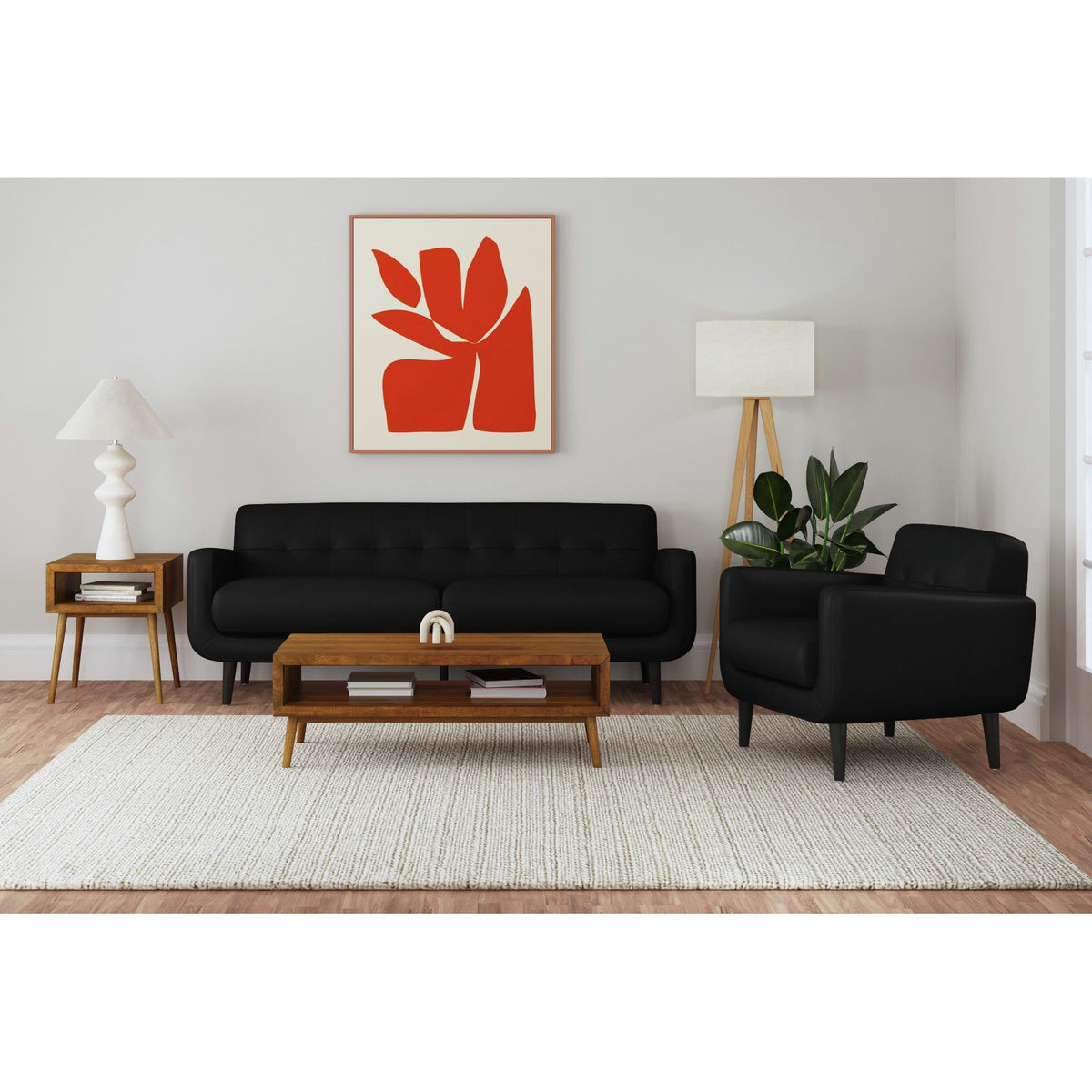 Hadley II Chair in Beige by Elements International, view 32