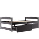 Platform Bed With 2 Drawers