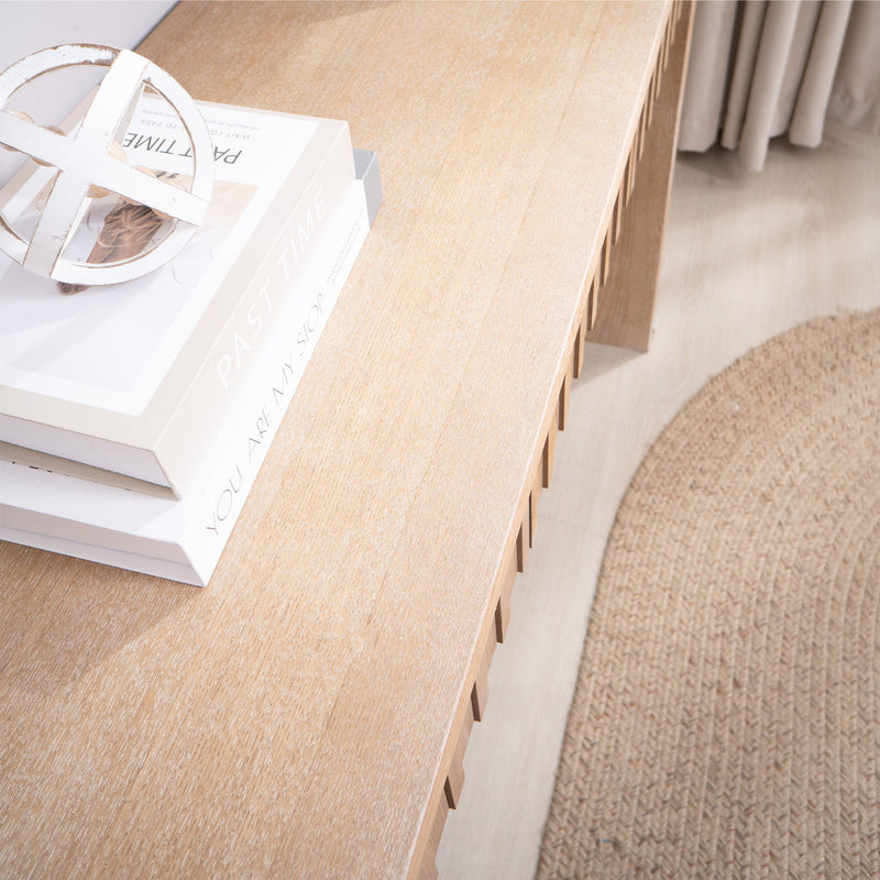 Modern Console Table With 4 Drawers, Entryway Table