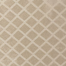 Desiderius - Bench - Beige Fabric, Antique Gold & Hand Paint Brown