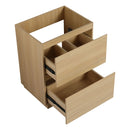 Modern Freestanding Bathroom Vanity Cabinet With Double Drawer