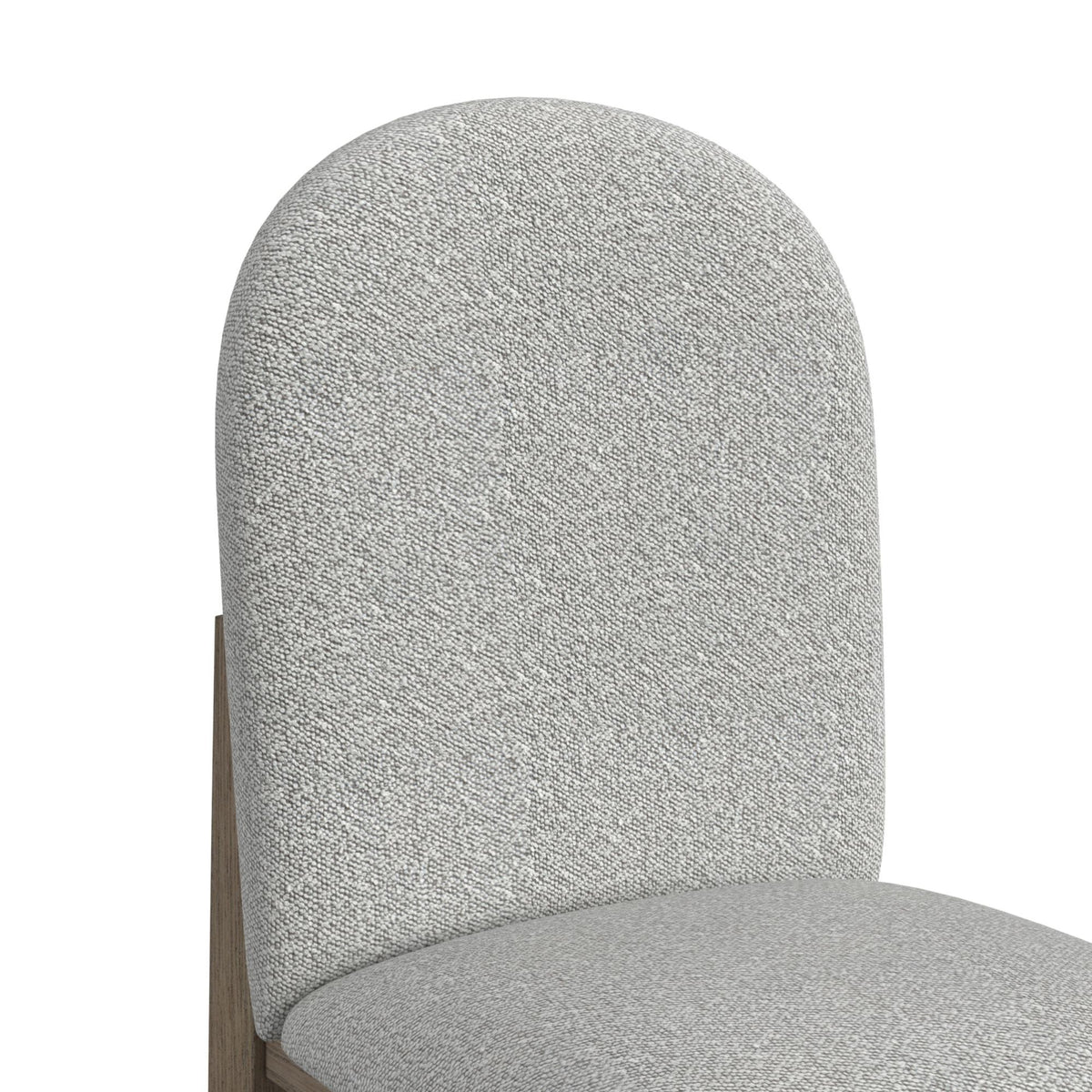 Portland Round Back Side Chair (Set of 2) in Gray by Elements International, view 6