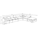 Raleigh - Boucle Upholstered Modular Sectional