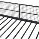 Bunk Bed With 5 Tier Shelves