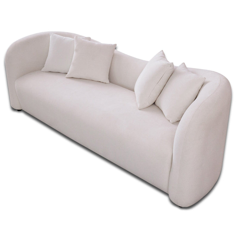 Mason - Mid Century Modern Luxury Tight Back Curvy Couch