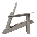 Oversize Outdoor Folding Adirondack Chair - Gray