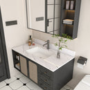 Bianco Carrara Venato Marble Vanity Top With Pre Drilled Faucet Hole And Undermount Sink