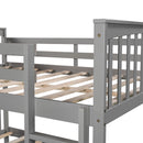 Bunk Bed With Ladder For Bedroom, Guest Room Furniture