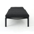 Modern Chaise Lounge With Wate Resistant Fabric Cushions