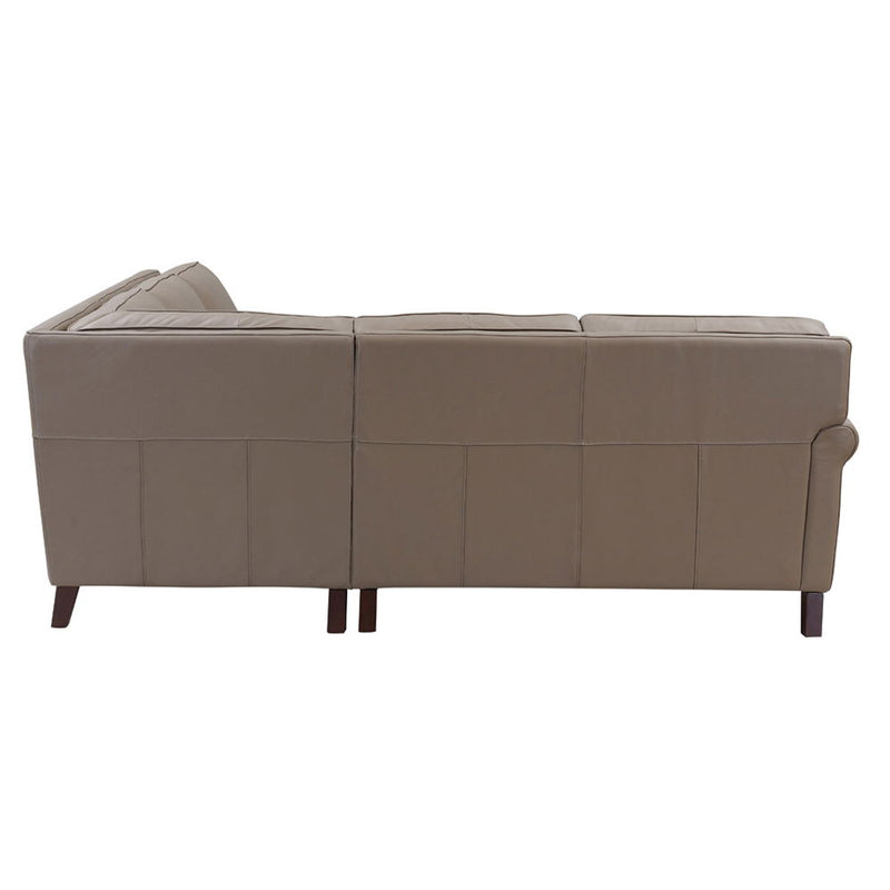 Laguna - Leather Sectional - Brown