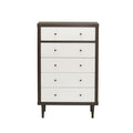 Nystrom - Mid Century Modern 5 Drawer Dresse