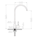 Modern Design, Lead Free Drinking Water Faucet - Brushed Nickel