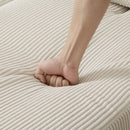 Convertible Chaise Lounge Sofa Chair With USB Ports, Cup Holders, Phone Holder And Storage