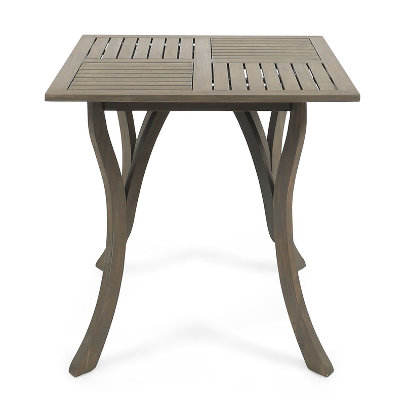 Hermosa - Stylish Outdoor Acacia Wood Table - Teak Gray