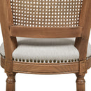 Triomphe - Rattan Wicker High Back Armless Counter Bar Stool
