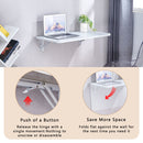 Folding Table Wall Mounted Folding Table For Small Spaces, Fold Down Desk, Workbench