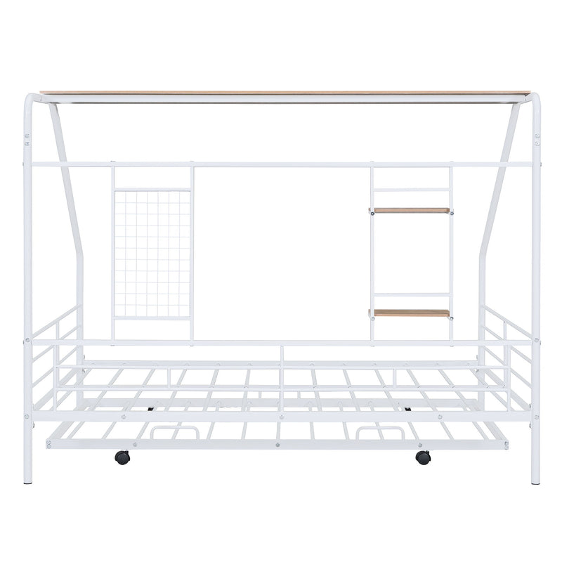 Playhouse Design Bed With Trundle