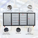 Storage Cabinets With Workbench (10 Drawers & 2 Cabinets)