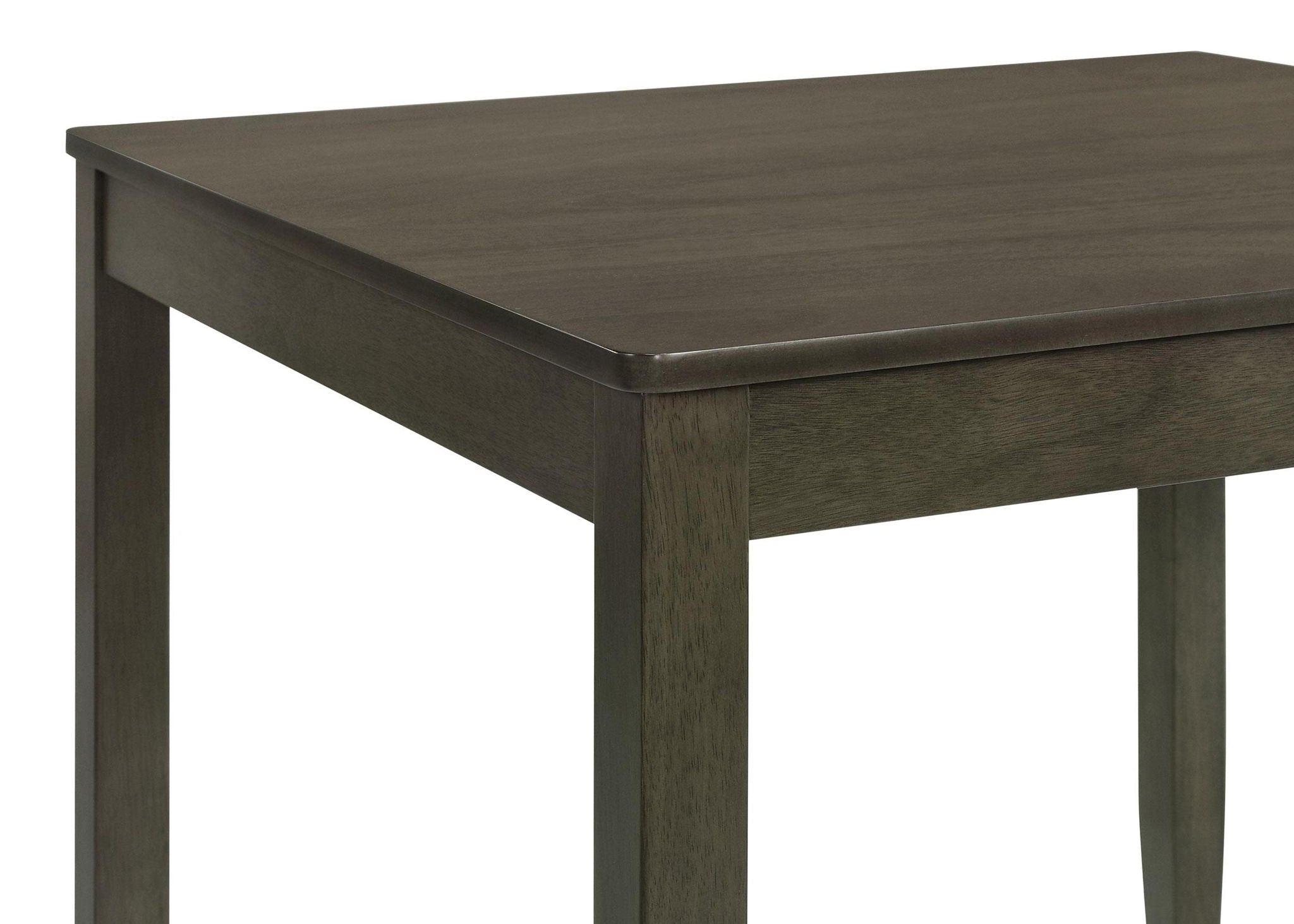 Parkwood 5-piece Square Dining Table Set Charcoal - Atlantic Fine Furniture Melbourne FL