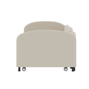 Modern Velvet Upholstered Daybed With Additional Bed Frame