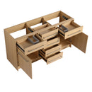 Freestanding Bathroom Vanity With Resin Sink, Soft-Closing Doors And Drawers