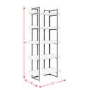 Preston - Bookshelf - Gray