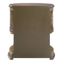 Constantine - Nightstand - Brown & Gold Finish - Atlantic Fine Furniture Inc
