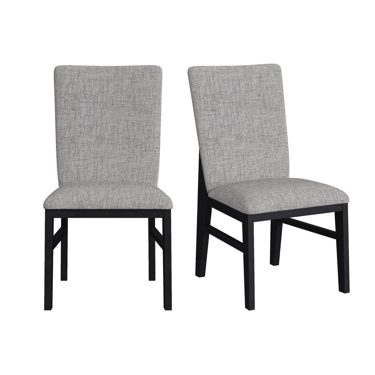 Marlene Dining Side Chair (Set of 2) in Gray by Elements International