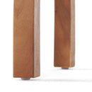 Kinesis - Outdoor Side Table With Slatted Top And Wood Frame