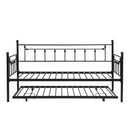 Daybed with trundle  BLACK