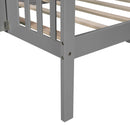 Twin size Daybed, Wood Slat Support, Gray