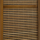 Browning - 4-Panel Bamboo Room Divider Folding Screen - Walnut