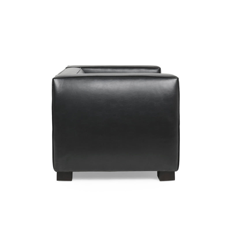 Vortexia - Club Chair With Tuxedo Design
