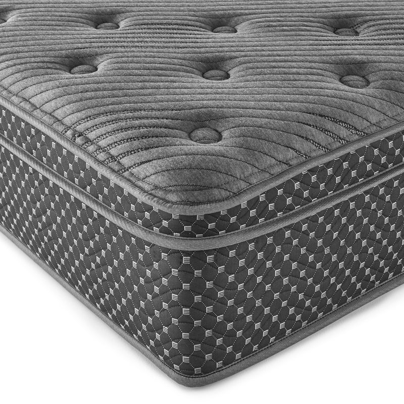 13" Quilted Eurotop Hybrid Mattress, Plush