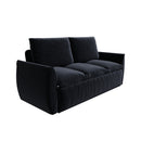 Pull Out Sofa Bed, 3 Seat Convertible Sleeper Sofa With 2 In 1 Pillow And Blanket Set