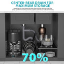 Topmount Drop In Kitchen Sink With Double Bowl Design