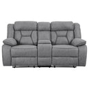 Higgins - Upholstered Motion Reclining Sofa Set