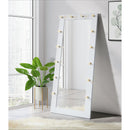 Lindy - Floor Mirror With Lights - White
