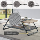 Brantley - Coffee Table - Oak & Sandy Gray Finish - Atlantic Fine Furniture Inc