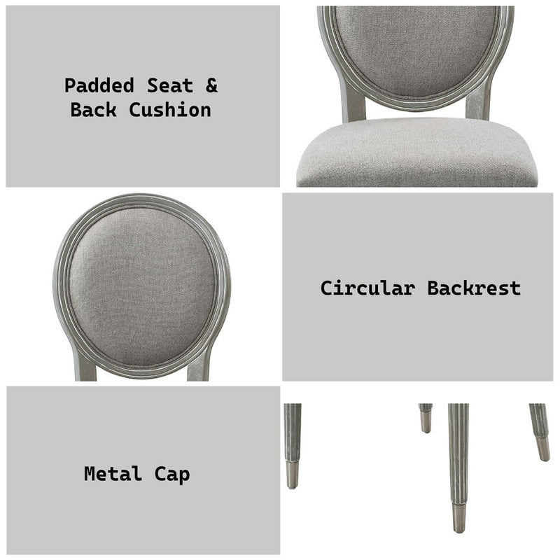 Adalynn - Side Chair (Set of 2) - Gray